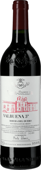 Vega Sicilia: Valbuena 5 anos 2013