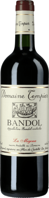 Domaine Tempier: Bandol Rouge Cuvee La Migoua 2021