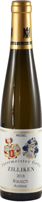 Forstmeister Geltz Zilliken: Saarburger Rausch Riesling Auslese Goldkapsel AP Nr. 5 2018