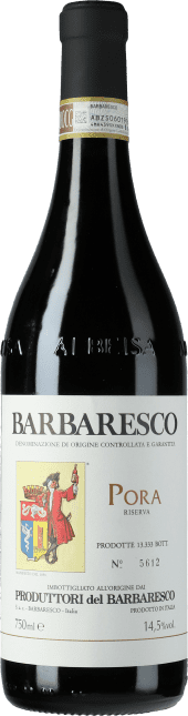 Produttori del Barbaresco: Barbaresco Riserva Pora DOCG 2015
