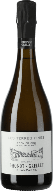Dhondt - Grellet: Champagne Les Terres Fines Premier Cru Blanc de Blancs Extra Brut Basis 2020