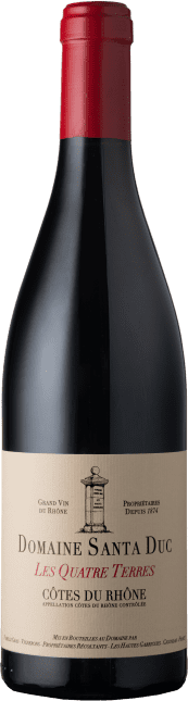 Domaine Santa Duc: Cotes du Rhone Les Quatre Terres 2017