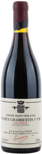 Domaine Trapet: Gevrey Chambertin Premier Cru Clos Prieur 2018