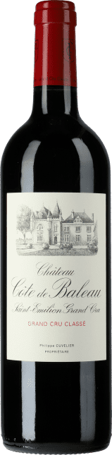 Cote de Baleau: Chateau Cote de Baleau Grand Cru Classe 2023