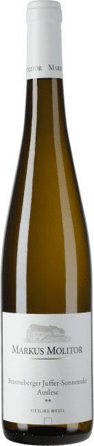 Markus Molitor: Riesling Brauneberger Juffer-Sonnenuhr Auslese** Weiße Kapsel 2021