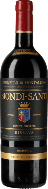 Biondi Santi: Brunello di Montalcino Riserva 2012
