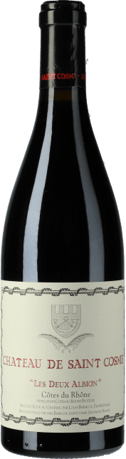 Chateau de Saint Cosme: Cotes du Rhone Les Deux Albion 2024