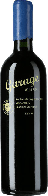 Garage Wine: San Juan de Pirque Vineyard Cabernet Sauvignon Lot #91 2017