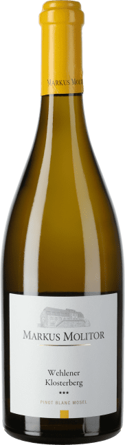 Markus Molitor: Pinot Blanc Wehlener Klosterberg *** Selektion Schalenkontakt 2020