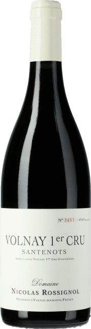 Domaine Nicolas Rossignol: Volnay Premier Cru Santenots 2019