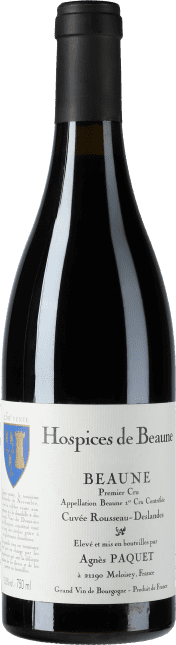 Agnes Paquet: Beaune Premier Cru Cuvée Rousseau-Deslandes - Hospices de Beaune 2010