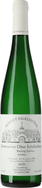 Hofgut Falkenstein: Riesling Krettnacher Ober Schäfershaus Spätlese Lorenz Manni 2025