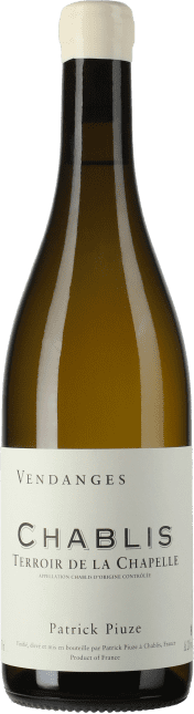 Patrick Piuze: Chablis Terroir de la Chapelle 2024