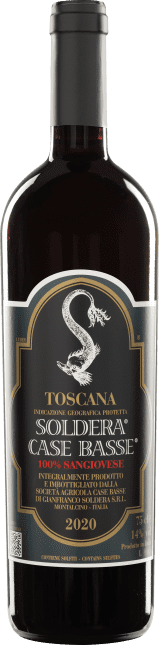 Societa Agricola Case Basse di Gianfranco Soldera: Toscana IGP Sangiovese Soldera Case Basse 2020