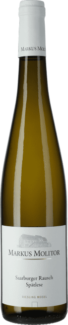 Markus Molitor: Riesling Saarburg Rausch Spätlese Weiße Kapsel 2021