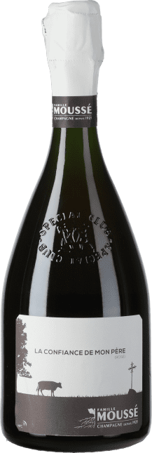 Moussé Fils: Champagne La Confiance De Mon Pére Rosé Extra Brut 2019