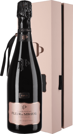 Fleur de Miraval by Pitt-Perrin-Peters: Champagne Fleur de Miraval Exclusivement Rosé ER3 Brut