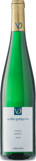 Vollenweider: Riesling Wolfer Goldgrube Spätlese Goldkapsel 2009