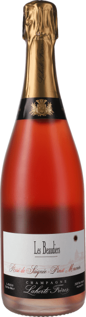 Champagne Les Beaudiers Rosé de Saignée Extra Brut