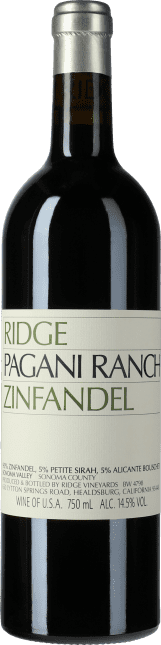 Ridge: Zinfandel Pagani Ranch 2024