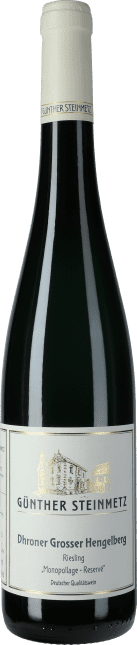 Günther Steinmetz: Riesling Dhroner Großer Hengelberg 