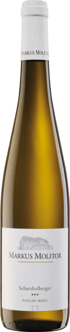 Markus Molitor: Riesling Scharzhofberger *** weiße Kapsel Qualitätswein 2021