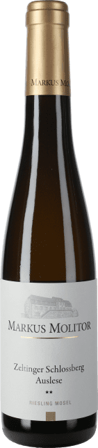 Markus Molitor: Riesling Zeltinger Schlossberg Auslese ** Goldene Kapsel 2022