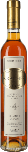 Kracher - Weinlaubenhof: Scheurebe Trockenbeerenauslese No. 4 Zwischen den Seen 2004