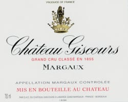 Giscours: Chateau Giscours 3eme Cru 2009