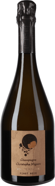 Christophe Mignon: Champagne ADN de Foudre Pinot Noir Brut Nature