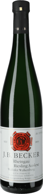 J. B. Becker: Riesling Wallufer Walkenberg Auslese 2009