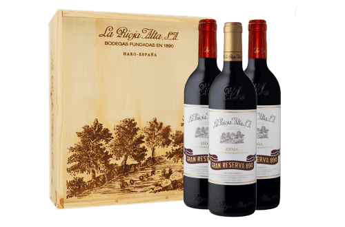 La Rioja Alta: Sammlerbox: Gran Reserva 890 Jahrgangs-Trilogie