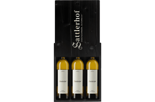 Sattlerhof: Østrig Sattlerhof samlekasse: Private Ried Kranachberg Sauvignon Blanc vintage kasse 0,75l hvid