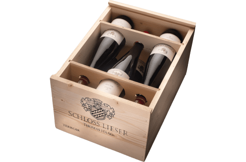 Thomas Haag / Schloss Lieser: Tyskland Thomas Haag / Schloss Lieser samlekasse: Terroir-kasse Großes Gewächs dry 2024 0,75l hvid 2024