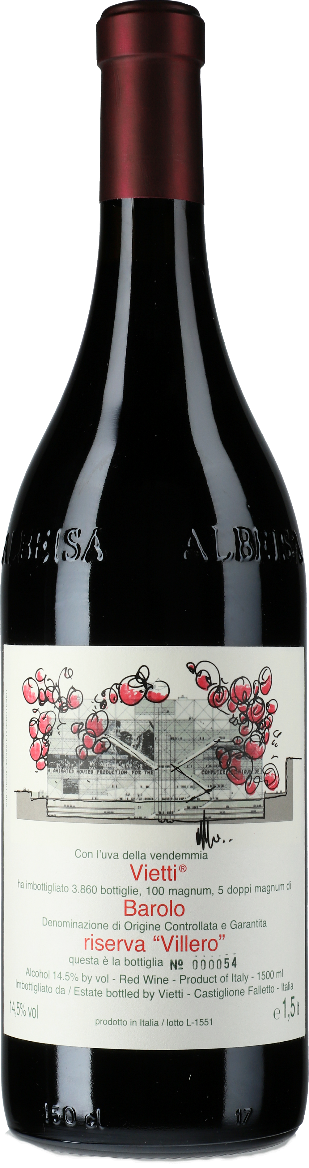 Vietti: Barolo Villero Riserva 2016 - Lobenbergs