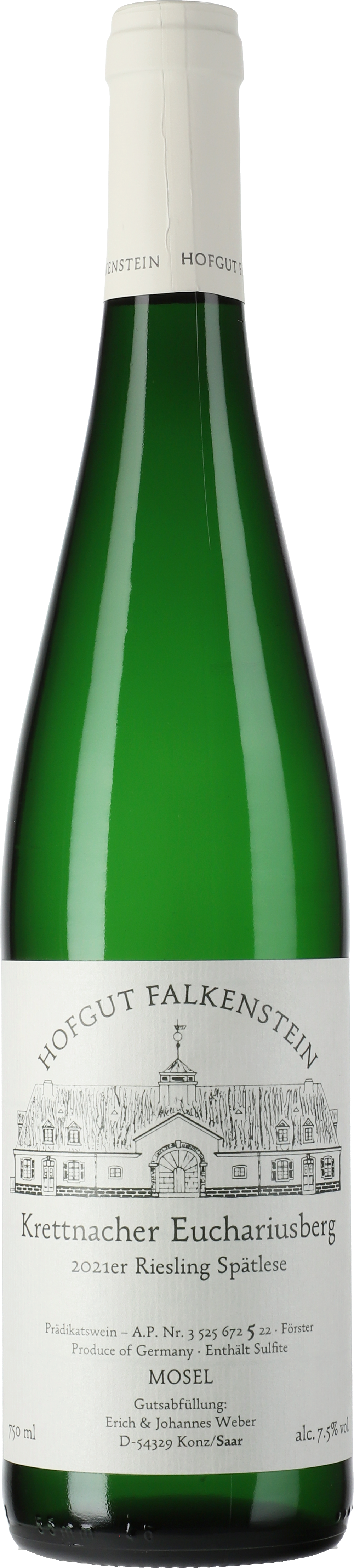 Hofgut Falkenstein: Riesling Krettnacher Euchariusberg Spätlese Klaus ...