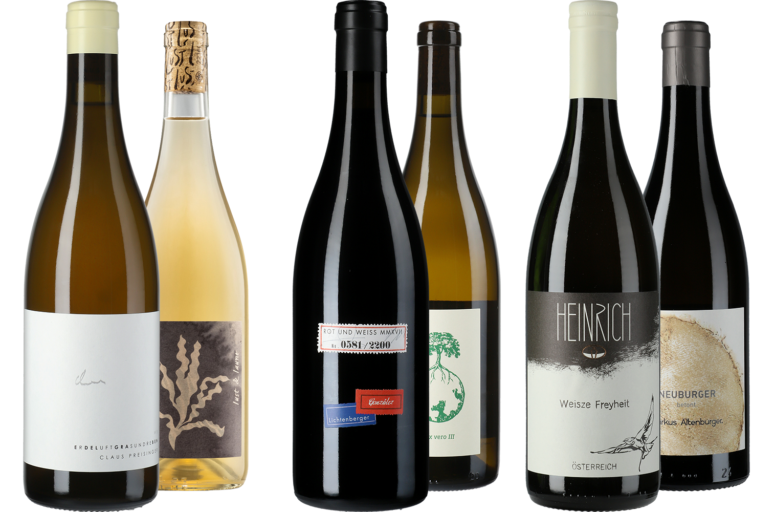 Weinpaket: Österreichs Naturwein-Stars - Lobenbergs Gute Weine