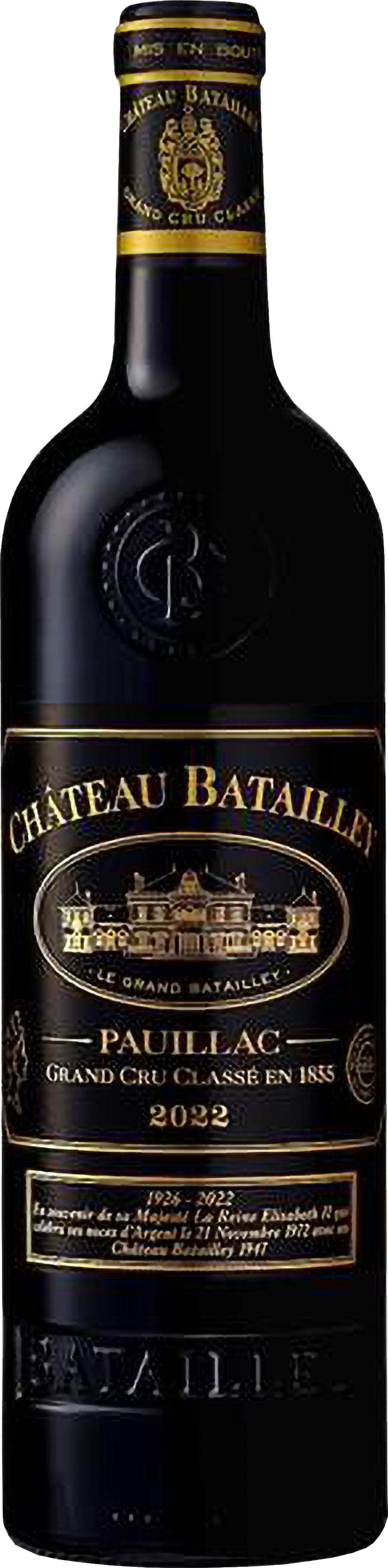 Chateau Batailley 5eme Gute Cru Lobenbergs 2022 - Weine