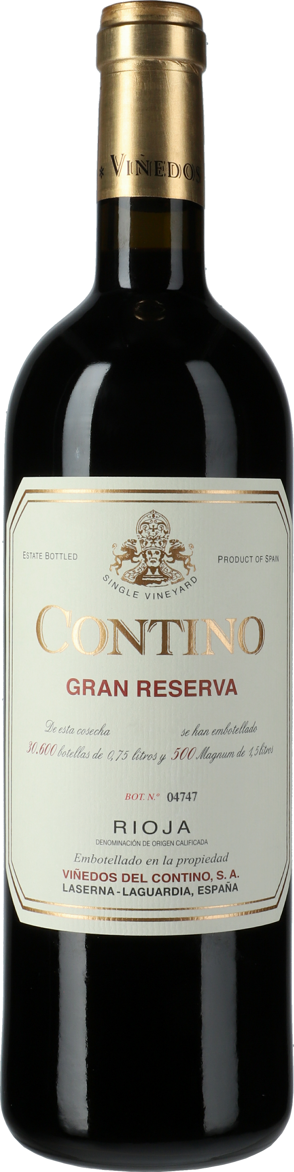 CVNE / Bodegas Contino: Rioja Tinto Contino Gran Reserva 2018 - Lobenbergs