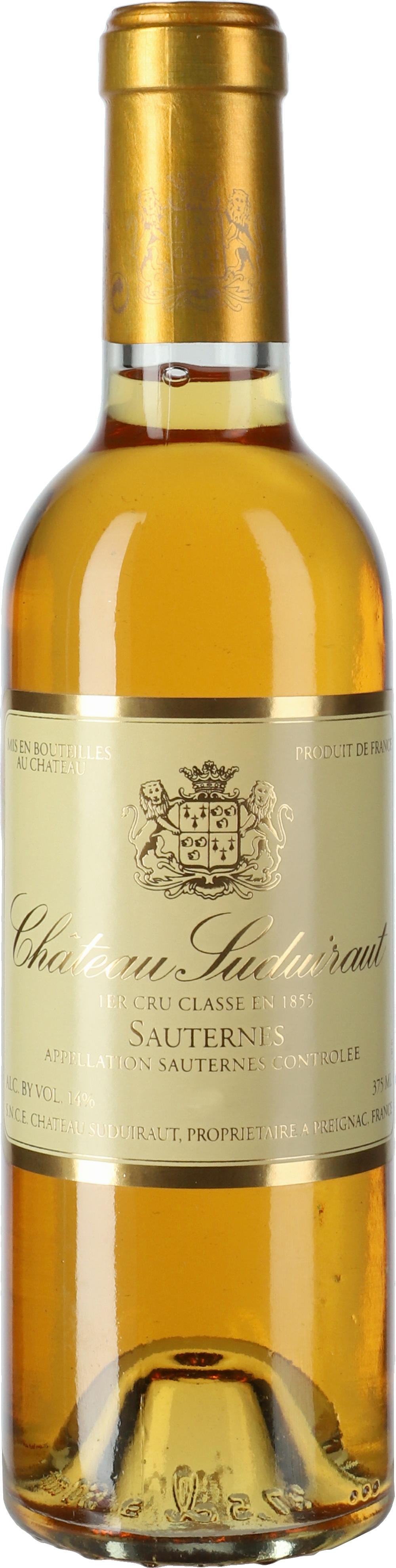 Chateau Suduiraut 1er Cru Classé 2001 0,375 l - Lobenbergs