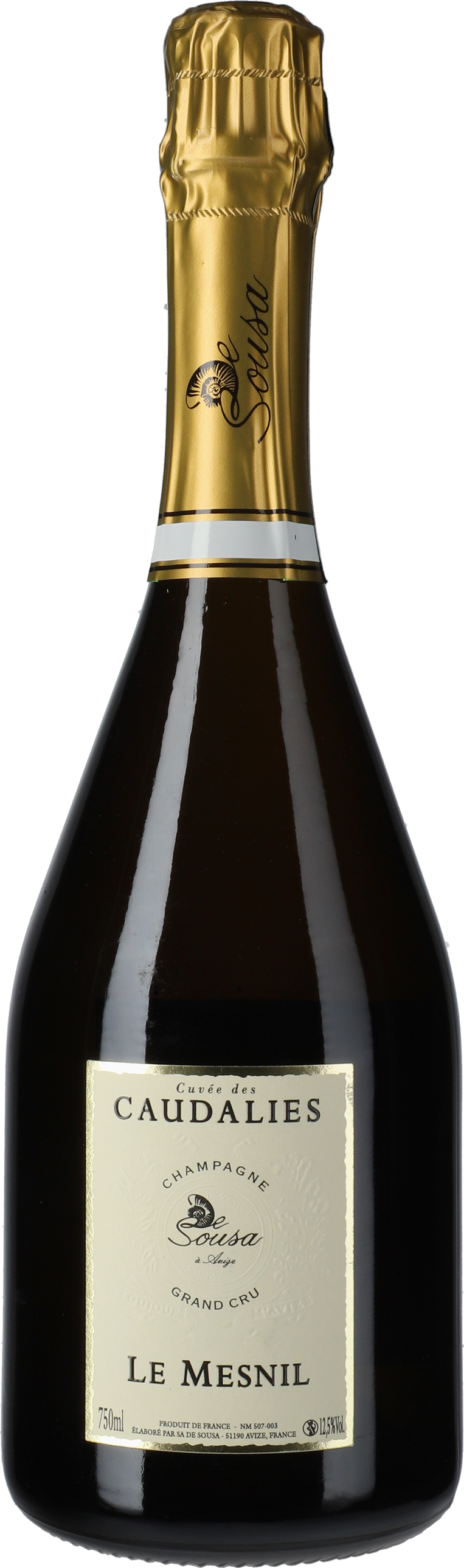 Champagne De Sousa: Champagne Cuvée des Caudalies Le Mesnil Grand