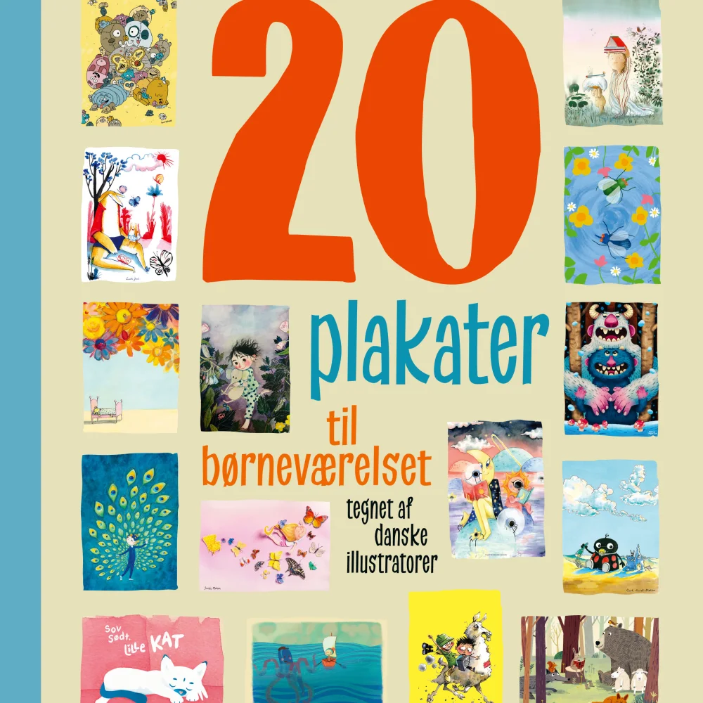 20 plakater til børneværelset_Gutkind Forlag