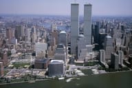 Imagen de las Torres Gemelas de Estados Unidos antes del atentado. Generada con IA 