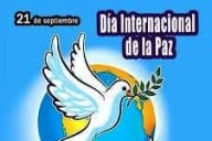 Hoy 21 de septiembre se conmemora el Día Internacional de la Paz