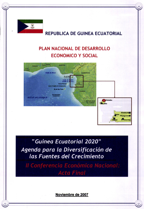 PLAN NACIONAL DE DESARROLLO ECONOMICO Y SOCIAL