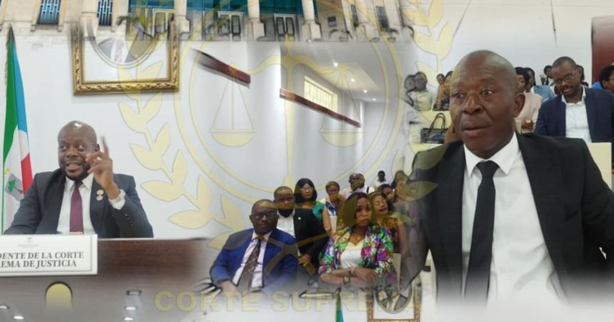 Discurso inaugural del  Presidente de la Corte Suprema.