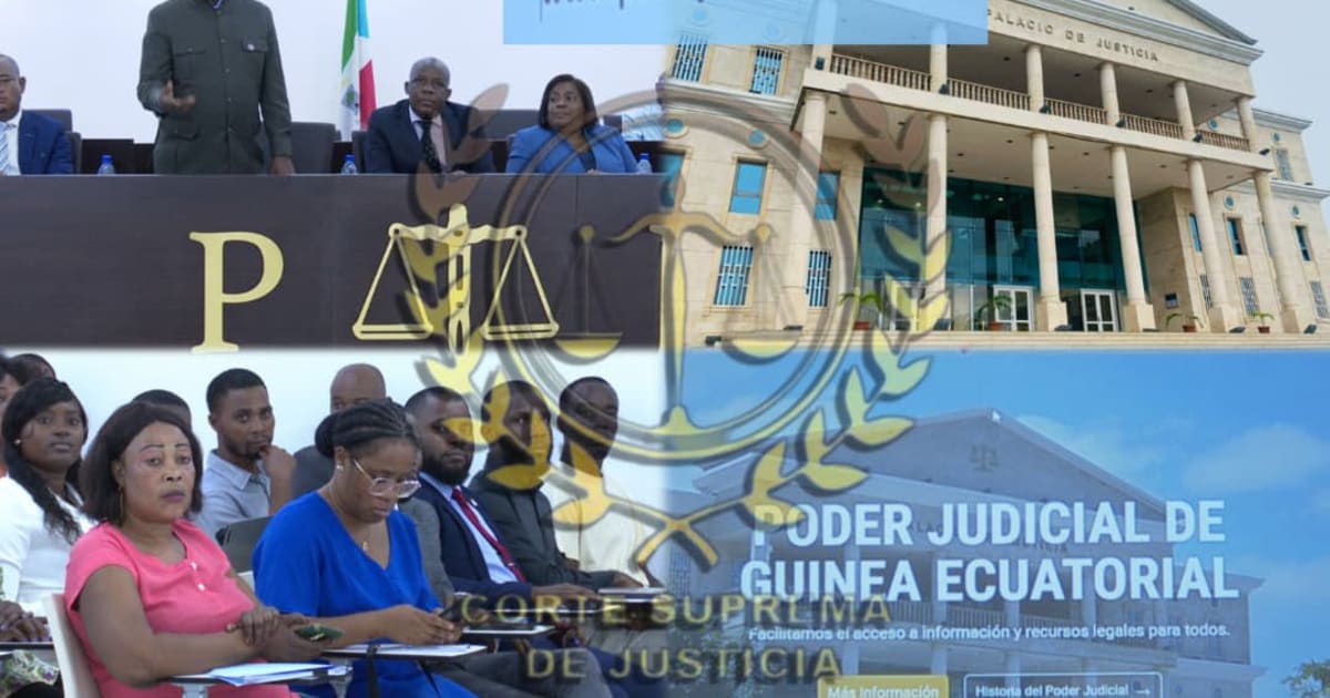 Estreno de la primera página web institucional del poder judicial.