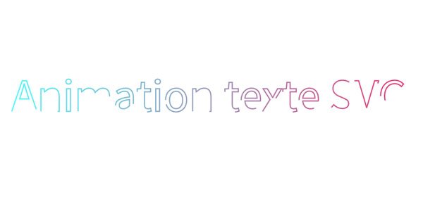 Animation SVG avec CSS3