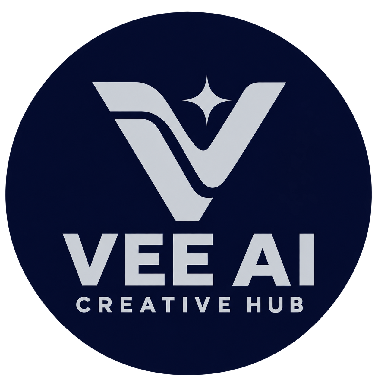 VEE AI CREATIVE HUB logo