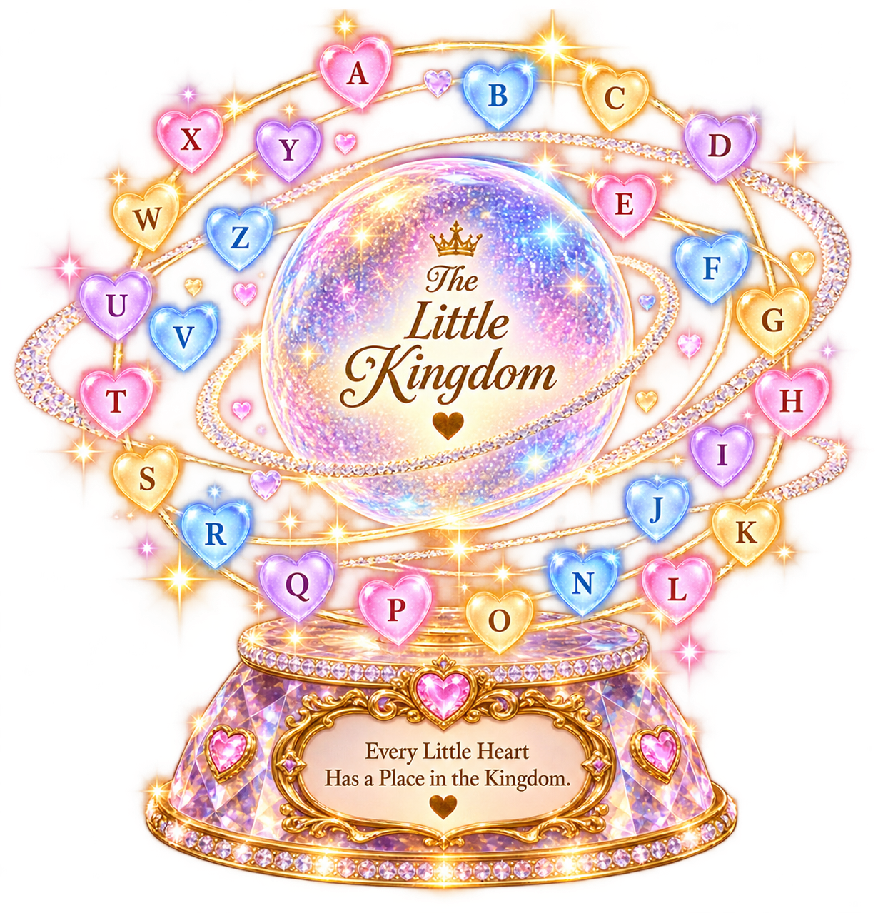 The Little Kingdom magical alphabet globe